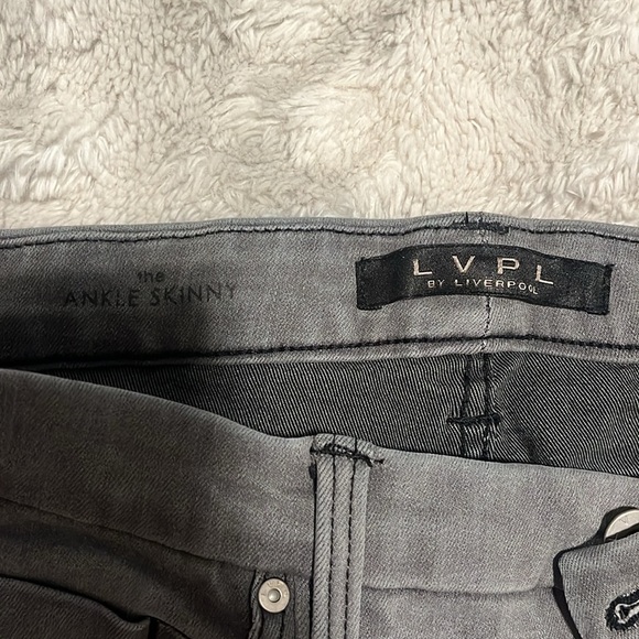 LVPL by Liverpool Kayden Embroidered Hem Ankle Jeans - Picture 5 of 7